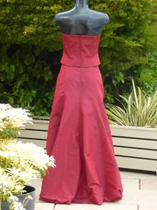 Monsoon Strapless Maxi Skirt and Top Set Size 10 12 Wedding Bridesmaid PROM Ball - Picture 1 of 2
