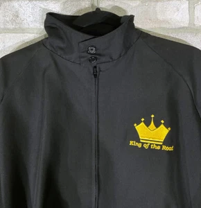 Vintage King of the Road schwarze Harrington Jacke Herren XL Sportsmaster - Bild 1 von 6