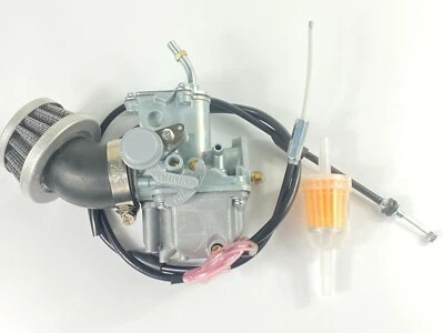 Carburetor & Throttle Cable & Air Filter For Yamaha Grizzly Moto-4 Raptor Badger - Image 1 of 4