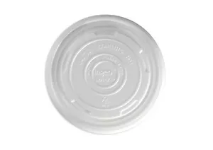 PLA Lid for 12 16 24 & 32oz Hot & Cold Bio Cup - Opaque 500 pcs - Picture 1 of 1