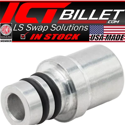 ICT Billet Lokar Transmission Dipstick Sealed Funnel Adapter Fitting - Image 1 of 4