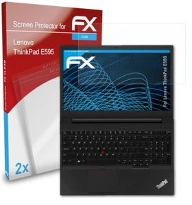 atFoliX 2x Protecteur d'écran pour Lenovo ThinkPad E595 clair - Photo 1/9