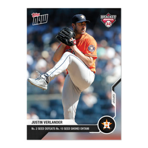 Justin Verlander - 2020 TOPPS NOW Bracket Bonanza Card BB1-18 (PR 164)