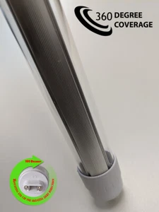 360 Degree Coverage F36 T8 T12 3 FT 20W R17D/HO LED Tubes for Double Sided Sign - Picture 1 of 10