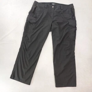 Pantalones tácticos 5.11 para mujer 18 negros bolsillos de carga Ripstop se adapta a 37x29 - Imagen 1 de 13