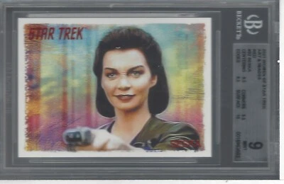 2021 WOMEN OF STAR TREK ART & IMAGES SESKA RED SKETCH CARD 28/50 #32 MINT BGS 9 - Image 1 of 2