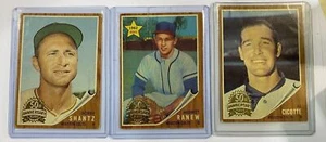2011 Topps Heritage 50th Anniversary 1962 Buybacks Houston Colts Lot (3 Cards) - Picture 1 of 2