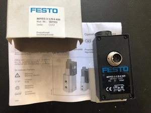 Festo MPPES-3-1/8-6-420 Mat.-Nr.: 187353 Prop.-Ventil - Bild 1 von 3