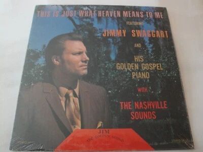 JIMMY SWAGGART THIS IS JUST WHAT HEAVEN MEANS TO ME vinyl record album SEALED - Image 1 of 2
