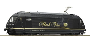 Roco 73272 Elektrolok 465 018" Flash Fire", BLS SBB, DSS, NEUWARE sehr selten - Bild 1 von 1