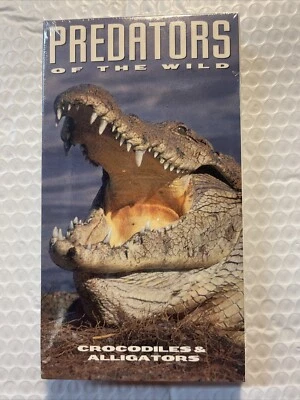 Predators Of The Wild Hunters & The Hunted VHS TIME LIFE VIDEO NATURE Croc & Gat - Image 1 of 2