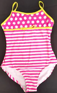 ABBIGLIAMENTO COSTUME DA BAGNO BAMBINA TAGLIA 10 12 **** ROSA FLUO **** 1 PZ - NUOVO - Foto 1 di 2
