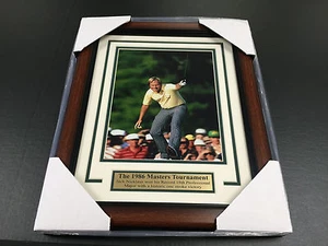 11x14 FRAMED JACK NICKLAUS 1986 MASTERS CHAMPION 8X10 PHOTO - Picture 1 of 2