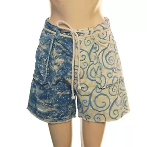 Free People Lotus Harem Embroidered Shorts M 8 Women Casual Low Rise NEW 36747 - Picture 1 of 6
