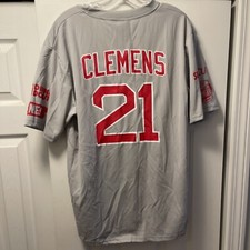 Vintage Pawtucket Red Sox Pawsox Roger Clemens Promo Jersey Adult Men’s Size XL
