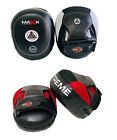 Maxx Focus Pads Air Mitts Pads Rex Leather Hook & Jab Pads Curved MMA Punch Pads