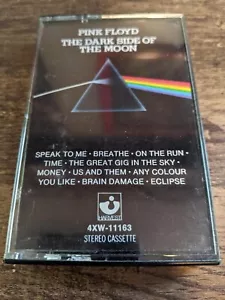 Pink Floyd Dark Side of the Moon Cassette Harvest Rare 4XW-11163 Free Shipping - Picture 1 of 6