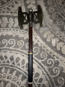 The Power House Lord Dwarf 30.75" Warrior Rings Battle Axe To Fight Orcs Of Warg - Picture 1 of 6