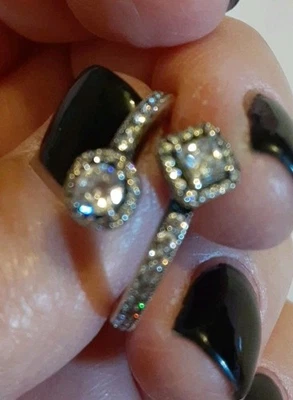 Pandora Circonita Cúbica Precioso Anillo S925 ALE -52 - Talla 6 Foto 1 de 4