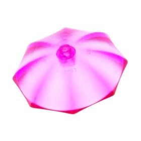 1x Lego Umbrella 6x6x1 Transparent Dark Pink Parasol Set 3315 4599053 4094