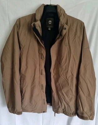 TIMBERLAND Mens Jacket Olive 3in1 Rain Coat Waterproof Removable Fleece - L/G - Image 1 of 4