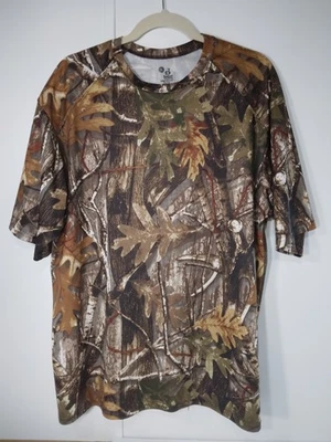 Camisa deportiva de camuflaje para hombre Badger talla XL  Foto 1 de 4