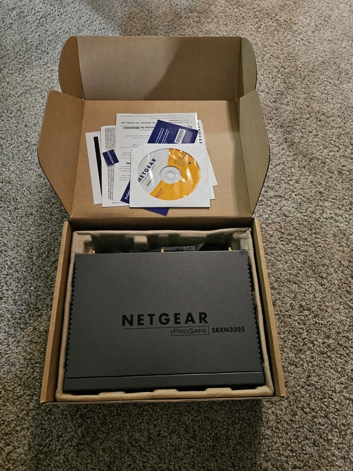 NETGEAR ProSafe SRXN3205 Wireless-N VPN Firewall Router | Business-Class - Image 1 of 2