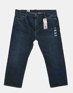 Levi Strauss Herren 569 blau Denim Jeans Hose 5 Taschen lockere Passform gerade 44 x 30 neu mit Etikett - Bild 1 von 13