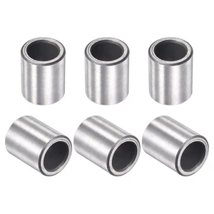6 x Gleitlager 12 mm Bohrung 18 mm Außendurchmesser 22 mm Länge selbstschmierende Buchsen - Bild 1 von 3