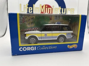 1:36 Corgi 91880 Range Rover Essex Police in Box 1994 release, Hot Wheels Mattel - Picture 1 of 8