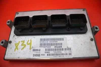 Dodge Dakota Raider 2006 06 3,7 L AT ECU ECM PCM motor computador 05094056AG 056 Foto 1 de 3