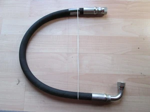 Tubo idraulico 1/2" 29" lungo 4000psi con JIC 37 gradi Raccordi girevoli femmina - Foto 1 di 12