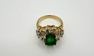 0.70ctw Natural Diamond Ring | 14k yellow gold | 8.60 grams | Ring size 7 - Picture 1 of 8