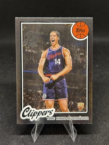 Yanic Konan-Niederhauser 2025-26 Topps 1980 Topps Basketball #80BK-93 Clippers - Picture 1 of 2