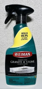 Weiman Disinfecting Granite Cleaner & Polish | Citrus Scent | 16 Ounce - Picture 1 of 4