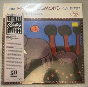 The Paul Desmond Quartet Featuring Don Elliott LP 1984 OJC SEALED - Picture 1 of 2