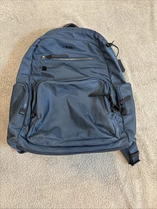 Tumi Voyageur Caren 17.0” Nylon Laptop Backpack Carryon Travel Blue - Picture 1 of 14