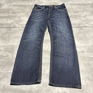 Buckle Tyler Straight Jeans Herren 34R Blau 34x31 Regular Fit Baumwolle A4* - Bild 1 von 14