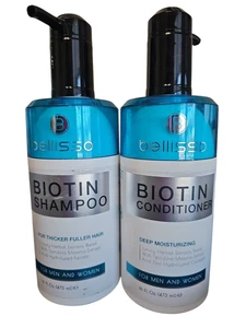 Bellisso Biotin Shampoo & Conditioner Duo, 16 oz - EXP 5/2027 - Picture 1 of 1