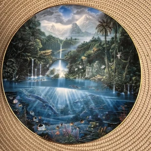 Sanctuary of the Dolphin, John Enright, Hamilton Collection Enchanted Seascapes - Picture 1 of 3