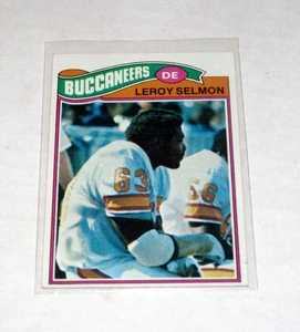 1977 Topps 29 Leroy Selmon Rookie RC HOF Buccaneers EX+ - Imagen 1 de 2