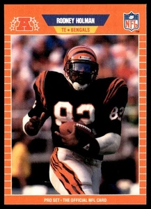 1989 Pro Set Rodney Holman Rookie Cincinnati Bengals #60A - Picture 1 of 2