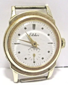 Rare Vintage Elster Antimagnetic Swiss Made Dimond Tooled Watch #JL3-1 - Picture 1 of 9