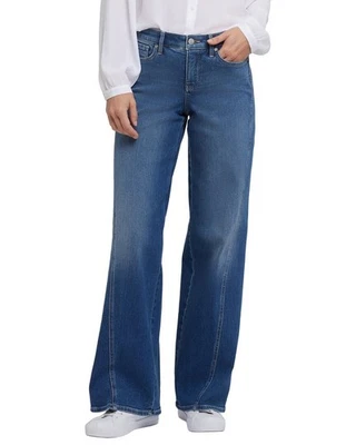 Nydj Teresa Romantic Indigo Wide Leg Jean Women's - Image 1 of 2