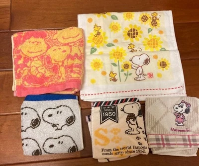 PEANUTS Snoopy towel set 5 pieces - Image 1 of 4