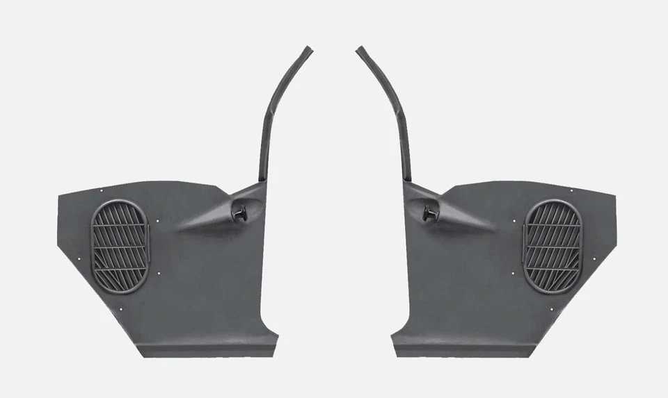 Chevrolet Nova SS 1969-79 base paneles interiores negros sin aire acondicionado par diestro y derecho Foto 1 de 1