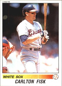 1990 Panini Stickers Baseball Card #44 Carlton Fisk