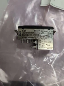 CORCOM 6J4 Power Entry Module F7077 6A 250V KRF 48-440HZ - Picture 1 of 7