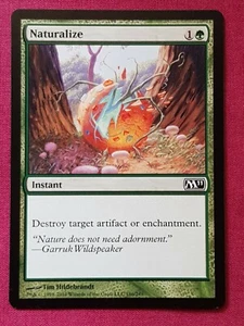 Magic The Gathering 2011 CORE SET M11 NATURALIZE green card MTG - Picture 1 of 2