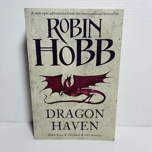Dragon Haven: The Rain Wild Chronicles 2 Robin Hobb tapa dura grande - Imagen 1 de 9